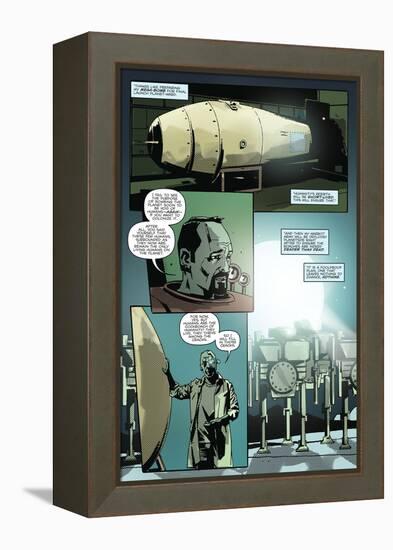 Zombies vs. Robots: No. 9 - Comic Page with Panels-Antonio Fuso-Framed Stretched Canvas