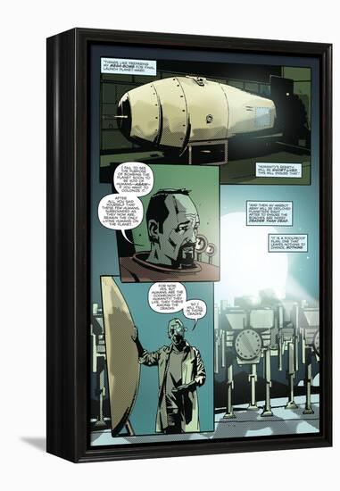 Zombies vs. Robots: No. 9 - Comic Page with Panels-Antonio Fuso-Framed Stretched Canvas