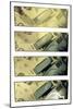 Zombies vs. Robots: No. 9 - Comic Page with Panels-Antonio Fuso-Mounted Art Print