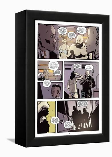 Zombies vs. Robots: No. 9 - Comic Page with Panels-Antonio Fuso-Framed Stretched Canvas