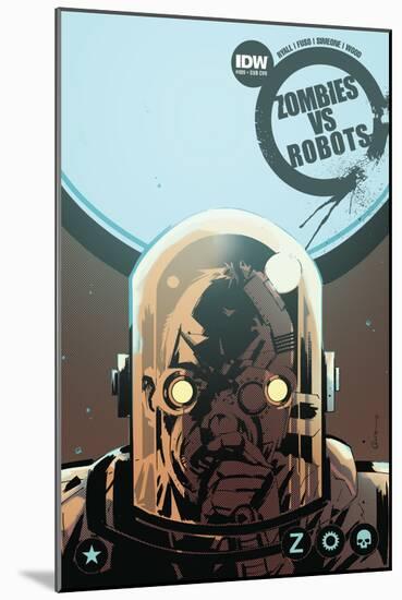 Zombies vs. Robots: No. 9 - Cover Art-Antonio Fuso-Mounted Art Print