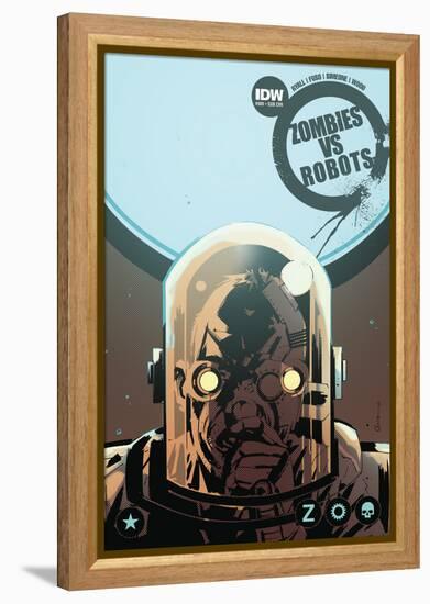 Zombies vs. Robots: No. 9 - Cover Art-Antonio Fuso-Framed Stretched Canvas