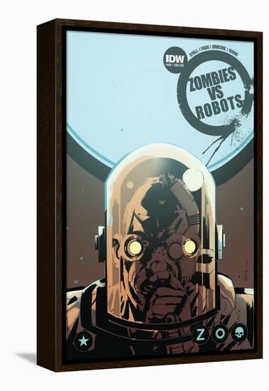 Zombies vs. Robots: No. 9 - Cover Art-Antonio Fuso-Framed Stretched Canvas