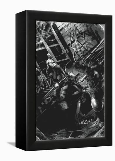 Zombies vs. Robots: No. 9 - Full-Page Art-Fabio Listrani-Framed Stretched Canvas