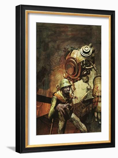 Zombies vs. Robots: Undercity - Cover Art-Fabio Listrani-Framed Premium Giclee Print