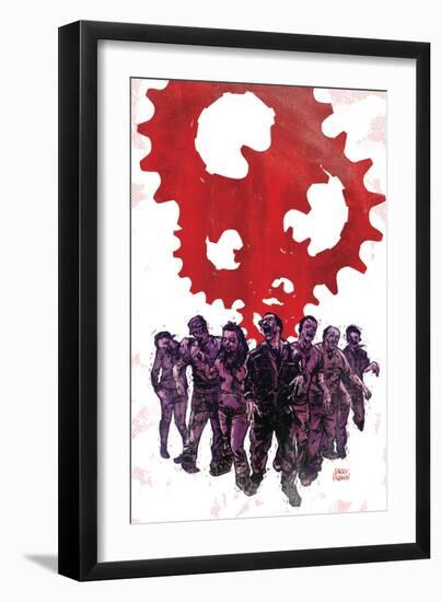 Zombies vs. Robots: Undercity - Cover Art-Garry Brown-Framed Premium Giclee Print