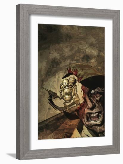 Zombies vs. Robots: Undercity - Cover Art-Fabio Listrani-Framed Premium Giclee Print