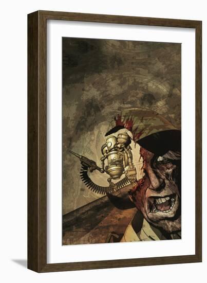 Zombies vs. Robots: Undercity - Cover Art-Fabio Listrani-Framed Premium Giclee Print