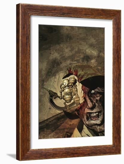 Zombies vs. Robots: Undercity - Cover Art-Fabio Listrani-Framed Premium Giclee Print