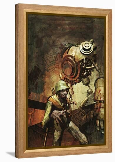 Zombies vs. Robots: Undercity - Cover Art-Fabio Listrani-Framed Stretched Canvas