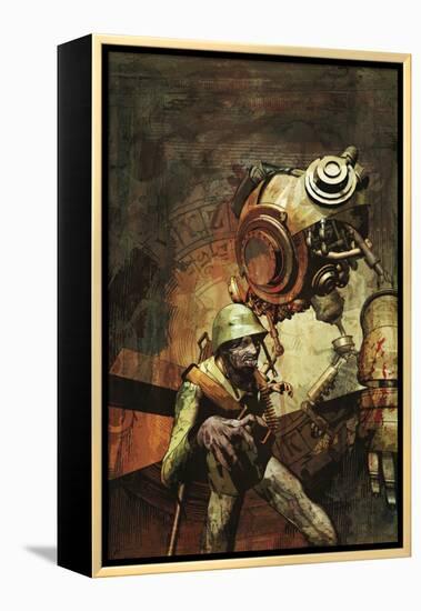 Zombies vs. Robots: Undercity - Cover Art-Fabio Listrani-Framed Stretched Canvas