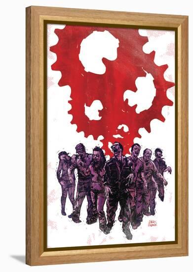 Zombies vs. Robots: Undercity - Cover Art-Garry Brown-Framed Stretched Canvas