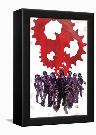 Zombies vs. Robots: Undercity - Cover Art-Garry Brown-Framed Stretched Canvas