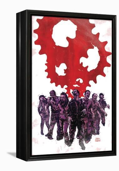 Zombies vs. Robots: Undercity - Cover Art-Garry Brown-Framed Stretched Canvas