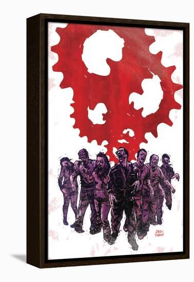 Zombies vs. Robots: Undercity - Cover Art-Garry Brown-Framed Stretched Canvas