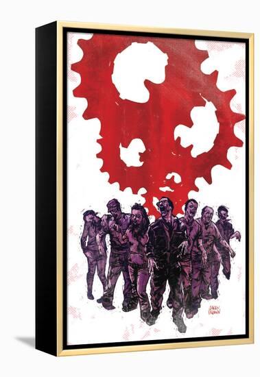 Zombies vs. Robots: Undercity - Cover Art-Garry Brown-Framed Stretched Canvas