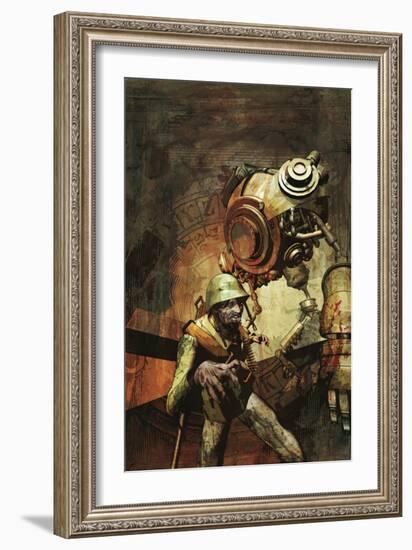 Zombies vs. Robots: Undercity - Cover Art-Fabio Listrani-Framed Art Print