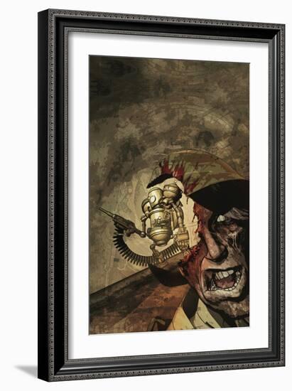 Zombies vs. Robots: Undercity - Cover Art-Fabio Listrani-Framed Art Print