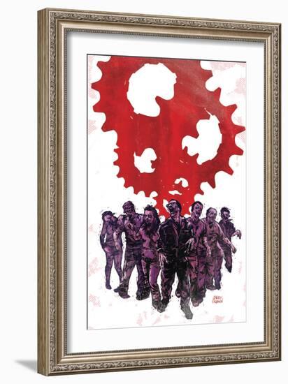 Zombies vs. Robots: Undercity - Cover Art-Garry Brown-Framed Art Print