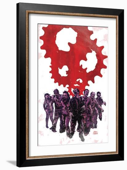 Zombies vs. Robots: Undercity - Cover Art-Garry Brown-Framed Art Print