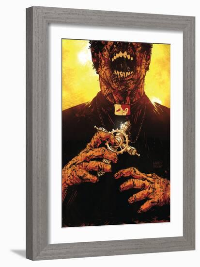 Zombies vs. Robots: Undercity - Cover Art-Garry Brown-Framed Art Print