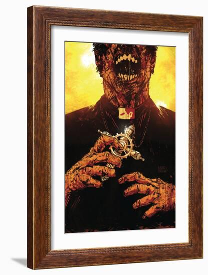 Zombies vs. Robots: Undercity - Cover Art-Garry Brown-Framed Art Print