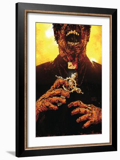 Zombies vs. Robots: Undercity - Cover Art-Garry Brown-Framed Art Print