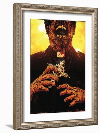 Zombies vs. Robots: Undercity - Cover Art-Garry Brown-Framed Premium Giclee Print