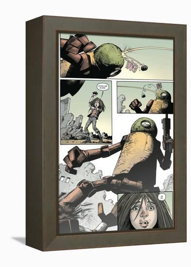 Zombies vs. Robots: Volume 1 - Comic Page with Panels-Val Mayerik-Framed Stretched Canvas