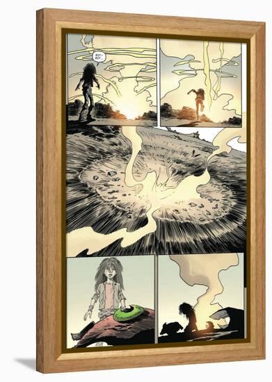 Zombies vs. Robots: Volume 1 - Comic Page with Panels-Val Mayerik-Framed Stretched Canvas