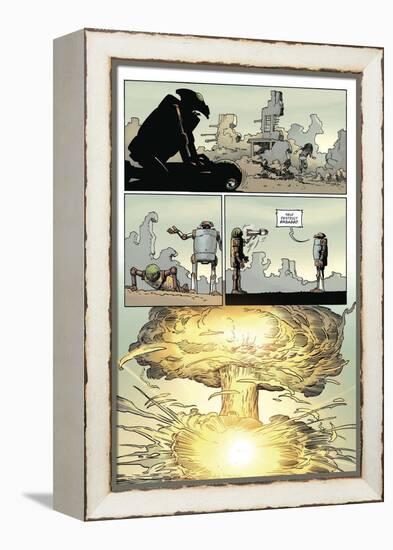 Zombies vs. Robots: Volume 1 - Comic Page with Panels-Val Mayerik-Framed Stretched Canvas