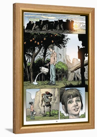 Zombies vs. Robots: Volume 1 - Comic Page with Panels-Val Mayerik-Framed Stretched Canvas