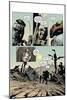 Zombies vs. Robots: Volume 1 - Comic Page with Panels-Val Mayerik-Mounted Art Print