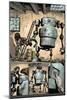 Zombies vs. Robots: Volume 1 - Comic Page with Panels-Val Mayerik-Mounted Art Print