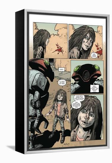 Zombies vs. Robots: Volume 1 - Comic Page with Panels-Val Mayerik-Framed Stretched Canvas