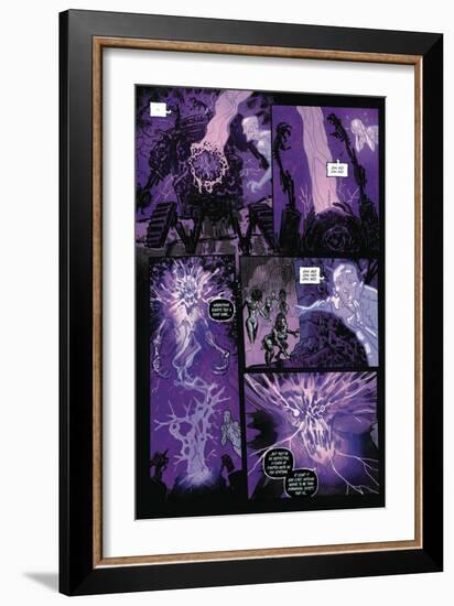 Zombies vs. Robots: Volume 1 - Comic Page with Panels-Anthony Diecidue-Framed Art Print