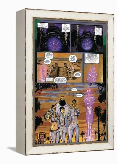 Zombies vs. Robots: Volume 1 - Comic Page with Panels-Anthony Diecidue-Framed Stretched Canvas