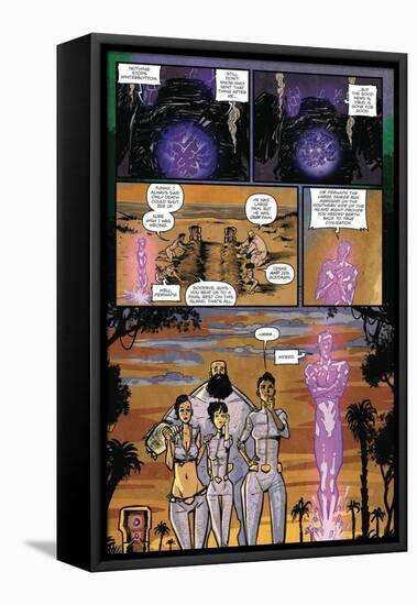 Zombies vs. Robots: Volume 1 - Comic Page with Panels-Anthony Diecidue-Framed Stretched Canvas