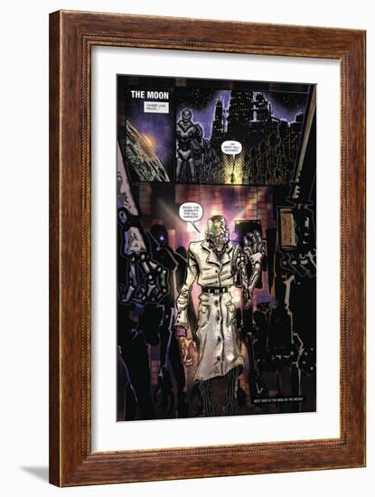 Zombies vs. Robots: Volume 1 - Comic Page with Panels-Anthony Diecidue-Framed Art Print