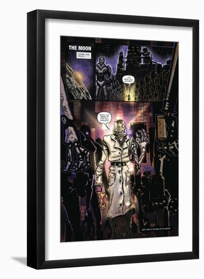 Zombies vs. Robots: Volume 1 - Comic Page with Panels-Anthony Diecidue-Framed Art Print