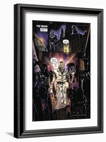 Zombies vs. Robots: Volume 1 - Comic Page with Panels-Anthony Diecidue-Framed Art Print