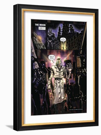 Zombies vs. Robots: Volume 1 - Comic Page with Panels-Anthony Diecidue-Framed Art Print