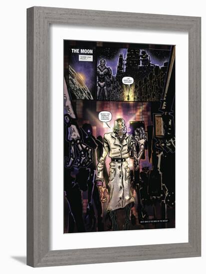 Zombies vs. Robots: Volume 1 - Comic Page with Panels-Anthony Diecidue-Framed Premium Giclee Print