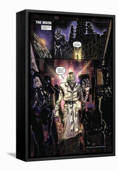 Zombies vs. Robots: Volume 1 - Comic Page with Panels-Anthony Diecidue-Framed Stretched Canvas