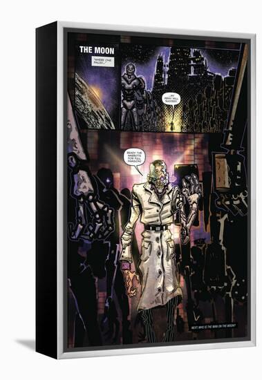 Zombies vs. Robots: Volume 1 - Comic Page with Panels-Anthony Diecidue-Framed Stretched Canvas