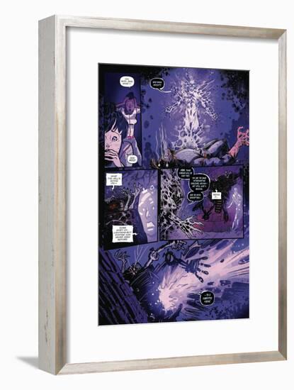 Zombies vs. Robots: Volume 1 - Comic Page with Panels-Anthony Diecidue-Framed Art Print