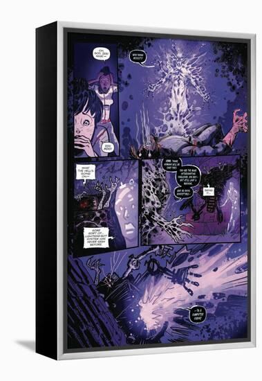 Zombies vs. Robots: Volume 1 - Comic Page with Panels-Anthony Diecidue-Framed Stretched Canvas