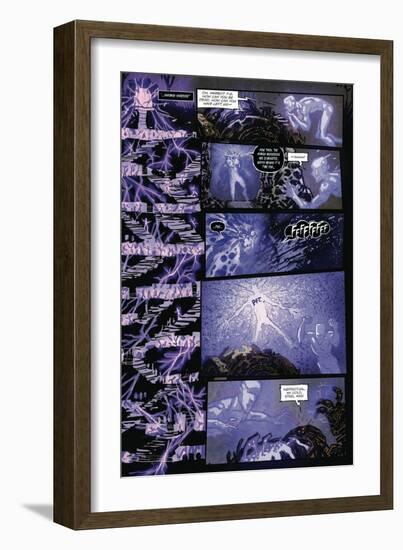 Zombies vs. Robots: Volume 1 - Comic Page with Panels-Anthony Diecidue-Framed Art Print