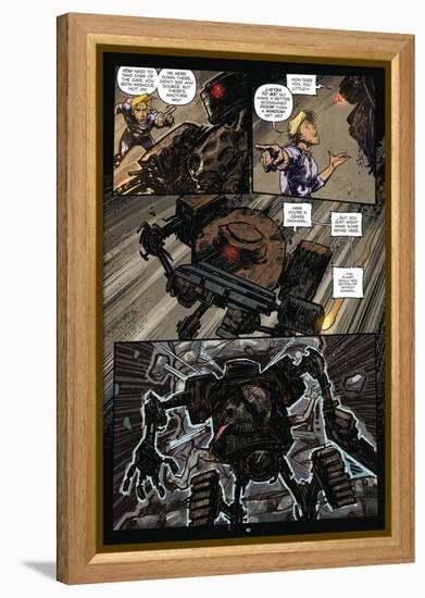 Zombies vs. Robots: Volume 1 - Comic Page with Panels-Anthony Diecidue-Framed Stretched Canvas