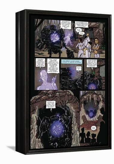 Zombies vs. Robots: Volume 1 - Comic Page with Panels-Anthony Diecidue-Framed Stretched Canvas